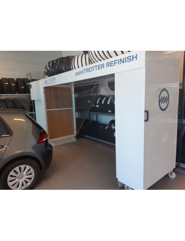 Mobiele Spuitcabine Met Externe Afvoer, 2,2 Kw, 4.300 X 1100 X 2160